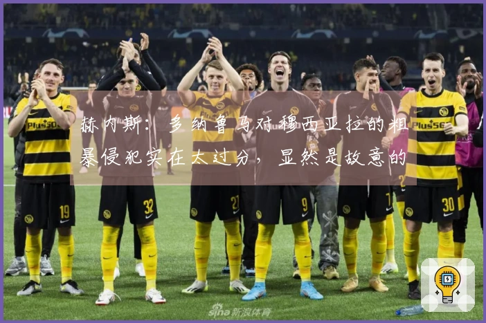赫内斯：多纳鲁马对穆西亚拉的粗暴侵犯实在太过分，显然是故意的